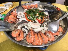 圆盘水库鱼-将军陂美食山庄·瓦缸炭烧鸡