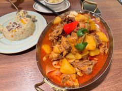 大盘鸡自带皮带面-贯贯吉·清真餐厅(浙江中路店)