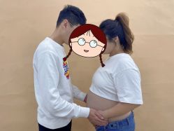点击看大图 -十孕纪高端孕妇亲子摄影