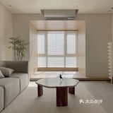 114 ㎡低饱和度的奶茶色空间！打造出极简又温柔的家！