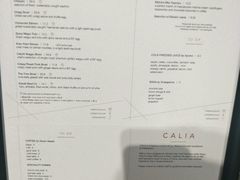 菜单-Calia
