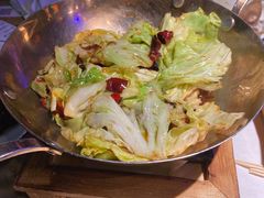 杭风香锅卷心菜-绿茶餐厅(同成街华联店)