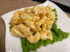 奇妙绿芥虾仁-金牌餐厅·天津菜·八珍豆腐·老爆三(瓷房子店)