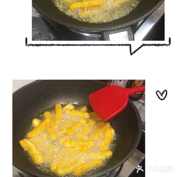 炸五香：与鸡柳做法相同