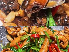 鱿鱼炒年糕-菲乐餐厅(三十年经营·湖滨路店)