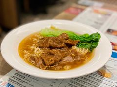 沙茶牛肉公仔面-敏华冰厅(天河城店)
