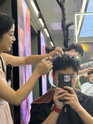 -藤野造型烫发染发