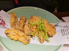 蛋黄鸡翅-绿茶餐厅(西湖银泰百货店)