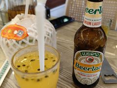 老挝啤酒-简朴寨傣味餐厅