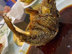 挣蹦鲤鱼-奥华餐厅·老张记(台基厂店)