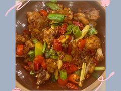 干锅田鸡-吉源大排档·鱼生·海鲜(烧烤彩印厂店)