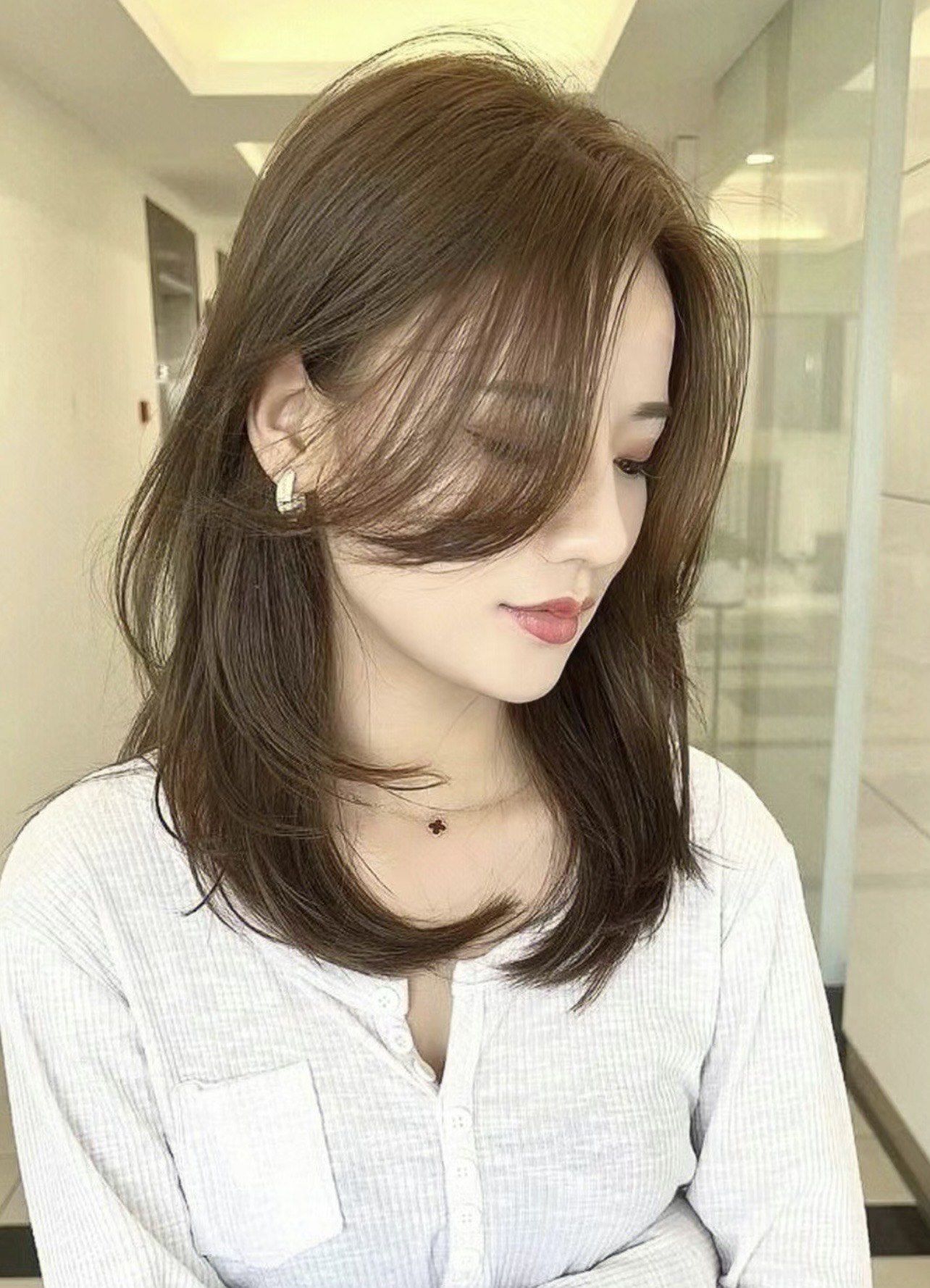 女生中长发发型 今日发型 发型推荐