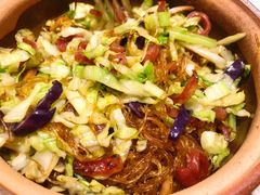 椰菜腊肉粉丝煲-香港百合居(LCM置汇旭辉广场店)