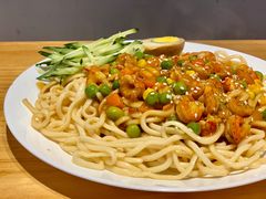 葱油龙虾面-汤去三面(骆驼店)