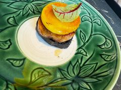 照烧鹅肝配竹炭面包-辉·四季料亭·怀石料理·深夜食堂烧鸟·Omakase