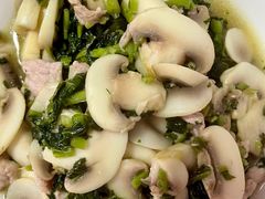雪菜蘑菇肉片-素勤饮食店(城头巷店)