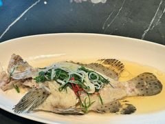 清蒸老鼠斑-广州文华东方酒店·江-由辉师傅主理