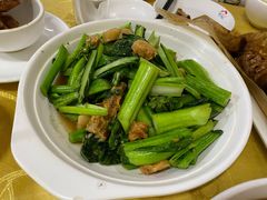 猪油渣炒菜心-初记小厨(特色步行街店)