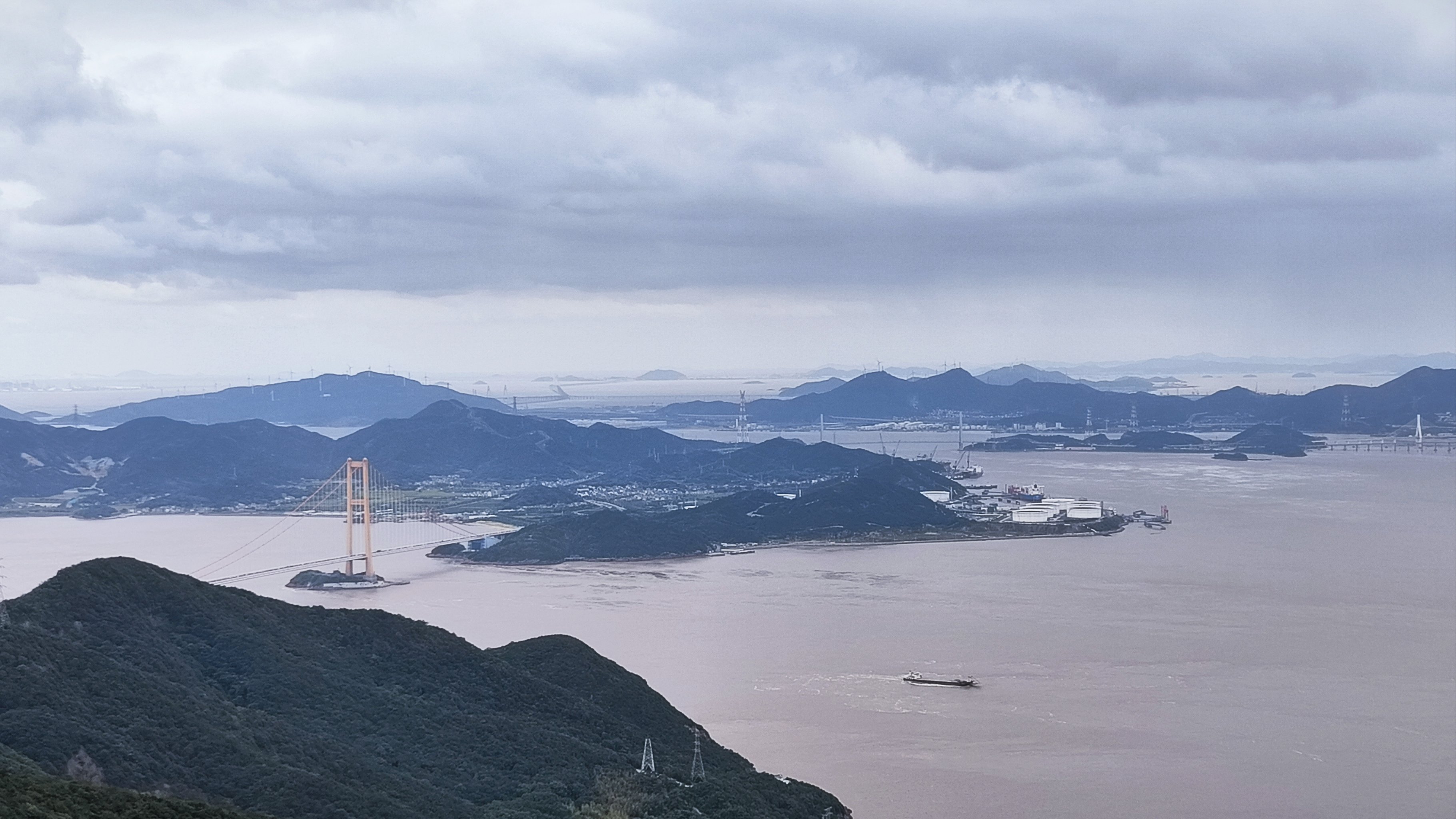 金塘岛仙人山景区图片