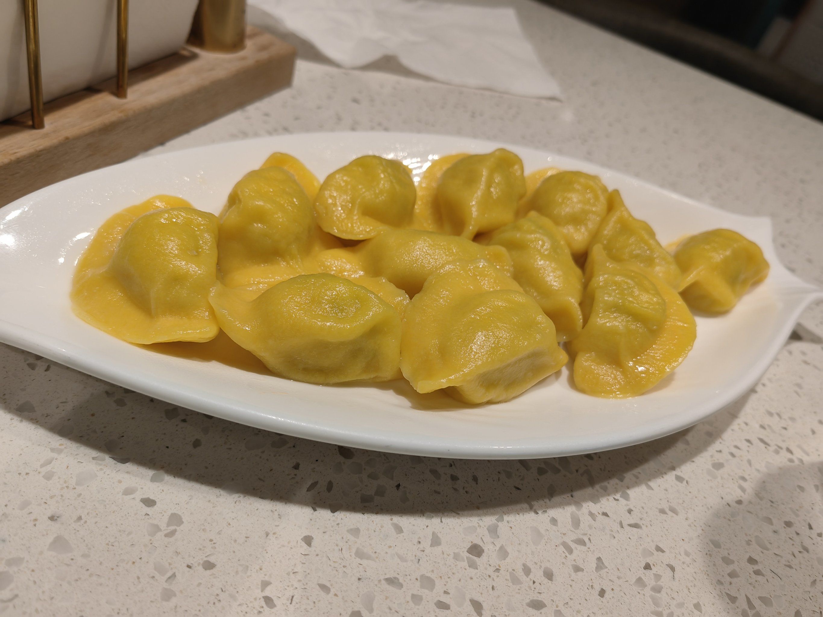 很喜欢这里的黄花鱼水饺,不一样的味道