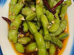 拌毛豆-霄汉牛三鲜湖北砂锅菜(万松园2店)