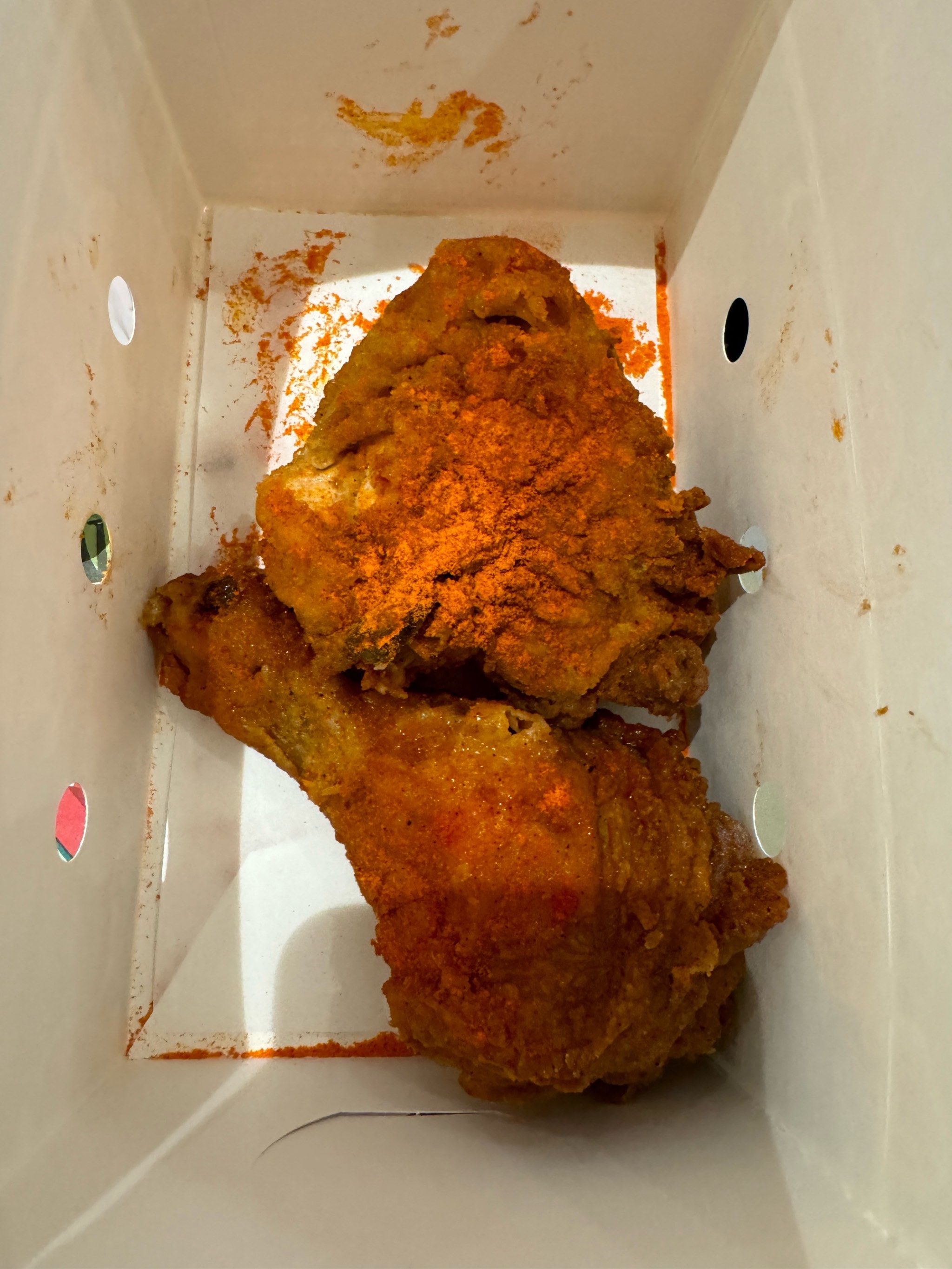 肯德基辣味吮指原味鸡