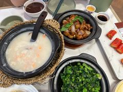 窝蛋牛肉粥-南拳十三姨·潮汕砂锅粥·粤菜(西单大悦城店)