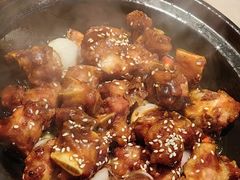 蒜香蜜汁排骨-绿茶餐厅(龙湖杭州金沙天街店)