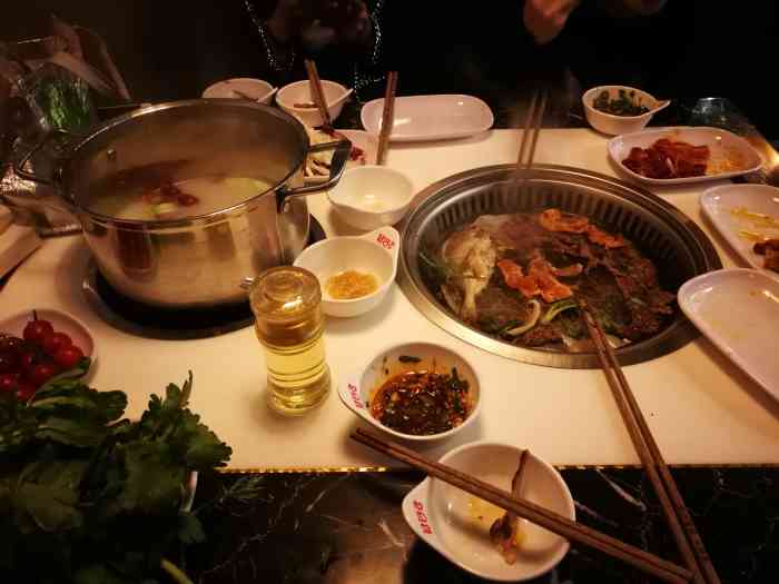好日子自助烧烤火锅店-"公司附近新开嘅韩式自助餐连锁,同事聚会去.