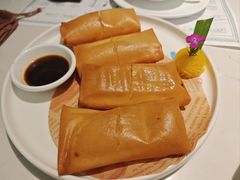 蔬汁鸡丝炸春卷-蘩楼(南京西路中信泰富店)