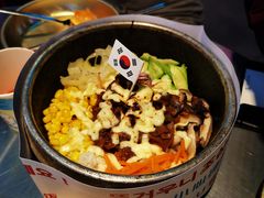 拉丝奶酪肥牛石锅拌饭-Meet Sun韩式大排档(五一广场7MALL店)