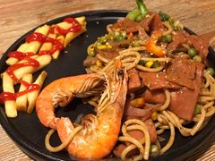 黑椒培根意面-张老板的店(民乐园店)