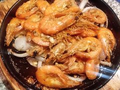金蒜铁板烤大虾-南京大牌档(三阳广场苏宁店)