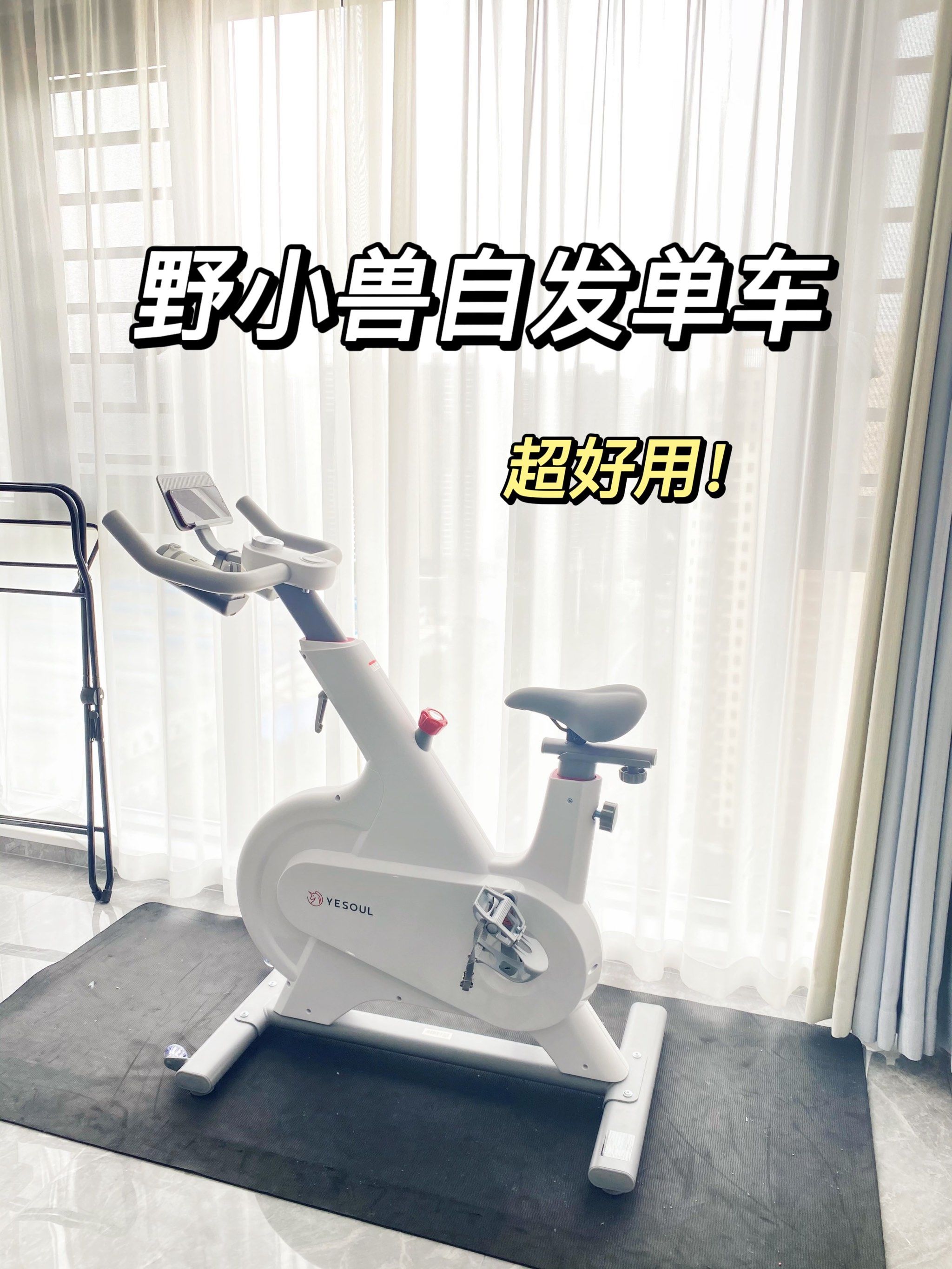 野小兽m1动感单车自用测评分享