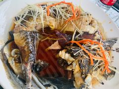 豉汁鲟鱼-燕北云山·农家菜·灶台鱼(密云溪翁庄店)
