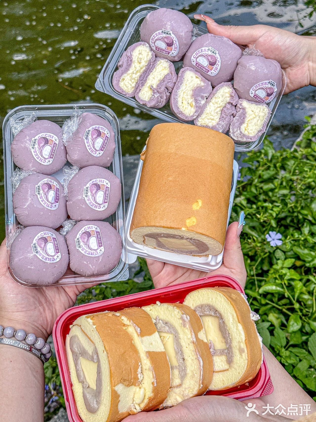 上海巨火的芋泥...排队1h也要买!