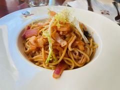 奶油培根配意面-萨贝尔意式西餐厅(古城新梦店)