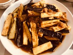 蛤蜊肉拌茄子-华春餐馆(鱼山路店)