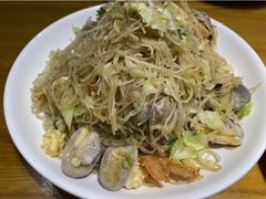 海鲜炒粉干-丁记盐蘸牛肉·新杭菜(河东路店)