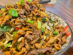 鸡肠牛肉炒面-跃跃鸡肠面(人民北路店)