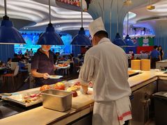 自助取餐区-帝企鹅自助餐厅•儿童岛•真企鹅(长隆企鹅酒店)