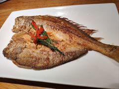 香葱煎焗黄鱼-点心传说·粤菜点心(佐阾虹湾店)