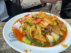 -歹歹的加个面过油肉拌面
