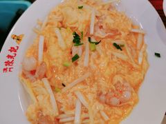虾仁炒滑蛋-澳门陈光记烧味饭店(南京德基广场店)