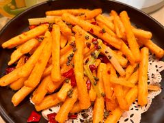 干煸藕条-刘胖子家常菜·蹄花焖藕(兴业店)