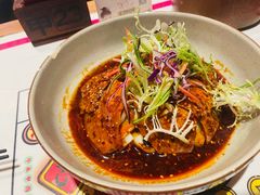 手工面皮捞牛肉-长安大牌档之西安博物院文化餐厅(中贸店)