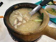 -长城砂煲田鸡粥