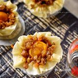 咸蛋黄糯米烧卖[调皮]这样做太好吃了