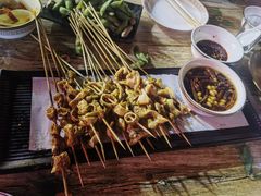 -特色油边心管烤串