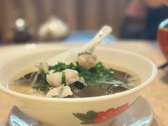 鱼片韭菜浸猪红-广东胜利宾馆西关粤中餐厅